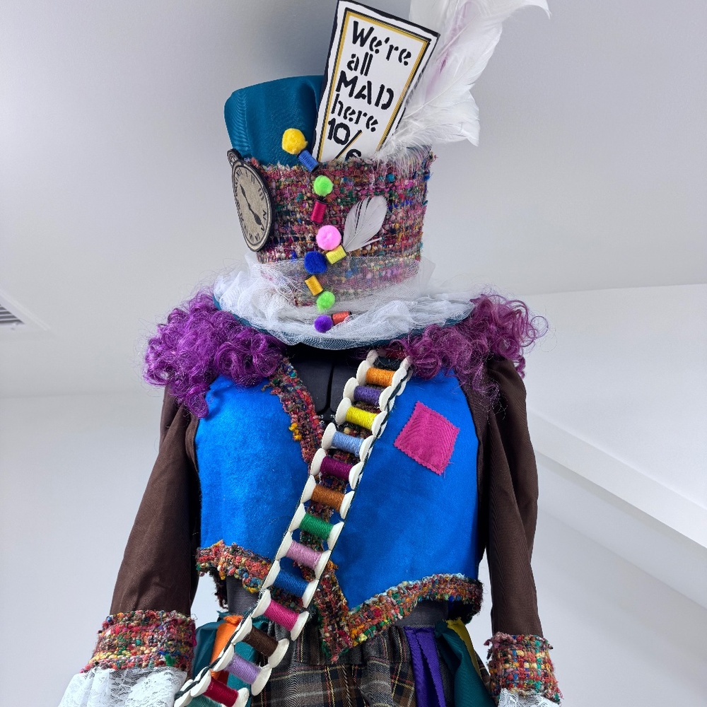 Johnnie Depp styled Mad Hatter costume size 12